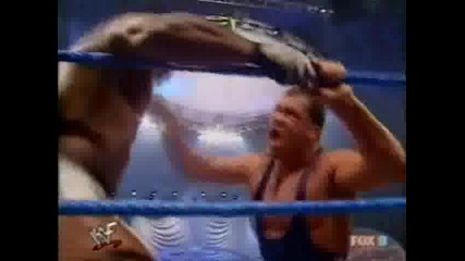 Wwf - Kurt Angle vs Booker T ( Wcw Championship ) 