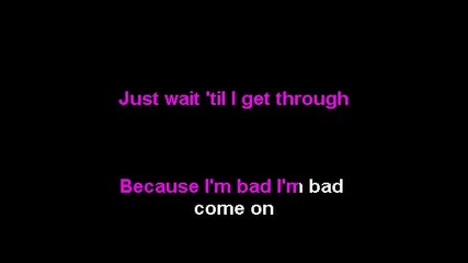 Karaoke - Michael Jackson - Bad