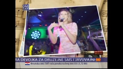 Rada Manojlovic - Estradne vesti - (TV DM Sat 31.08.2014.)