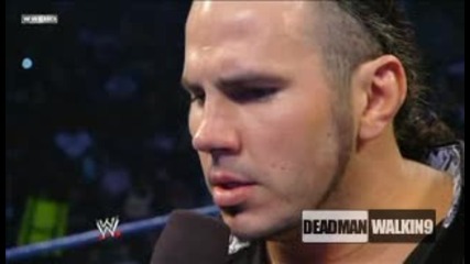 Matt Hardy отново предизвиква брат си Jeff Hardy! Jeff отвръща на удара! - Рз: 13.3.2009 