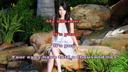 Selena Gomez & The Scene - My Dilemma (karaoke_instrumental)