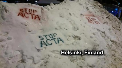 Протестите срещу Acta в Европа