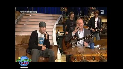 Eminem - Zucker Im Kaffee Freestyle (live at Tv Total) (2009 - 05 - 07) ( Виско Качество )