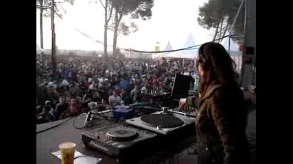 Candy Cox @ Montagood 2008 Hardtechno Stage