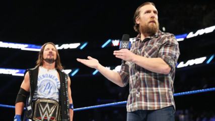 AJ Styles & Daniel Bryan warn Brock Lesnar about what awaits him at Survivor Series: SmackDown LIVE, Nov. 14, 2017