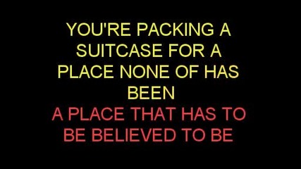 U2 - Walk on - karaoke