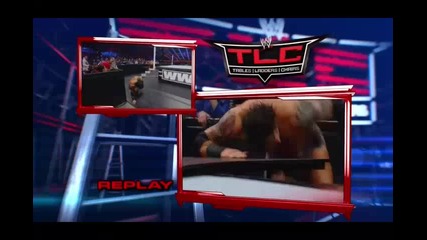 Wwe Tlc 2011 Tables Match: Randy Orton vs Wade Barret