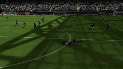 Какво стана тук ? Fifa 13 Гаф