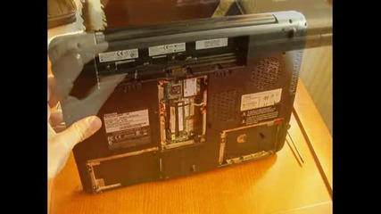 Разглобяване на Toshiba Satellite A300
