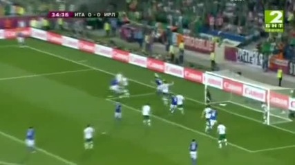 Италия 2:0 Ирландия (ейре) / Евро 2012