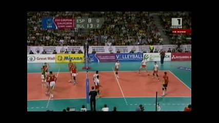 Волейбол: България - Испания 3:0