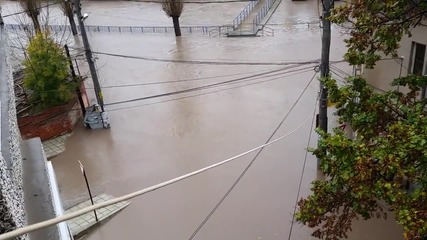 Потоп в Хасково, 25.10.2014г.