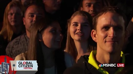 Beyonce - 'single Ladies' - 2015 Global Citizen Festival - Msnbc