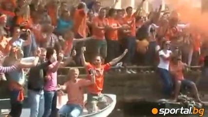 Посрещането на Холандия след Мондиал 2010 