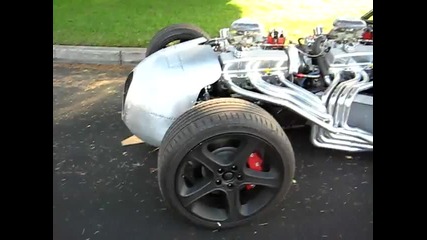 Ненормалния звяр отблизо (2x V8 1000hp)