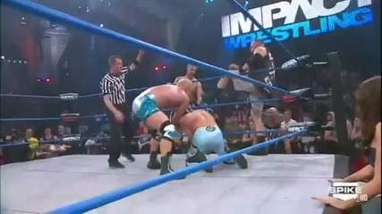 Jeff Jarrett & Bully Ray - Double Delayed Vertical Suplex