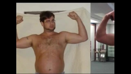 Тираджия преди и след фитнес заниманията 