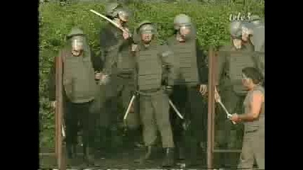 Wisla Krakow Fight With Cops