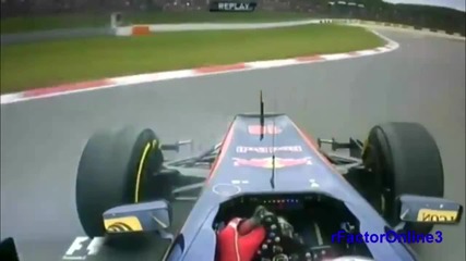 F1 Гран при на Германия 2011 - Buemi се завърта и излита от пистата на петъчните тренировки [onboard
