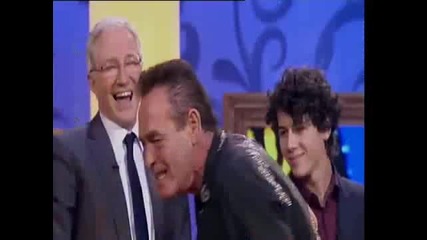 Jonas Brothers Playing Darts on Paul o Grady 