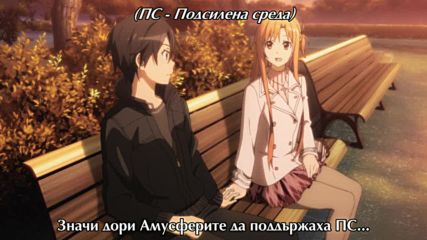 Sword Art Online Ii - 01 бг субс
