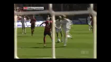 Freiburg - Bayer Leverkusen 0 - 1 (0 - 5,  22 8 2009)