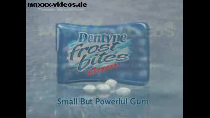 Замръзване реклама на дъвки