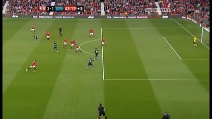 28.08.11 Man United - Arsenal 3-1 T.walcott