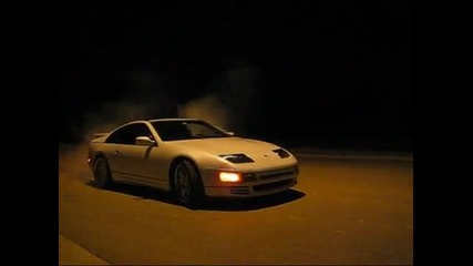 Nissan 300zx Twin Turbo Burnout 