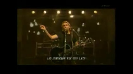 Nickelback If Today Was Your Last Day Live Tokyo, Japan 2010 