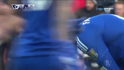 Саутхемптън - Челси 1:2 /Висша Лига, 27-и кръг/