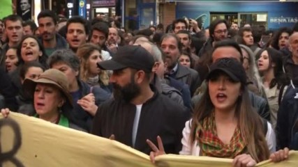 Трети ден протести в Истанбул