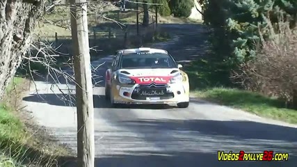 Test Sebastien Loeb Ds3 Wrc - Rallye Monte Carlo 2015
