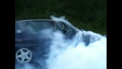 Opel Astra Turbo Burnout 