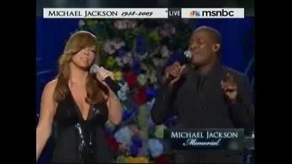 Michael Jackson Memorial Service Mariah Carey