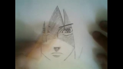how to draw uchiha madara 