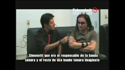 Entrevista Exclusiva Cradle Of Filth En Fahrenheit (2 - 2) 