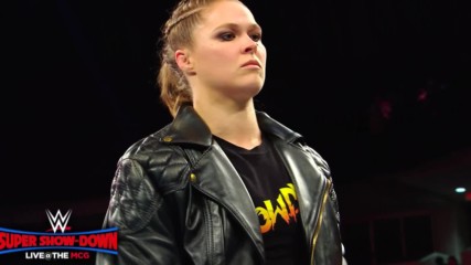 Ronda Rousey intends to get rowdy at Australia's WWE Super Show-Down