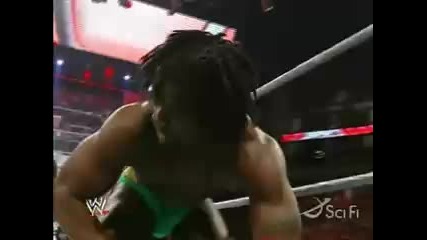 Шелтън Бенджамин срещу Кофи Кингстън Extreme Rules 6/24/08 