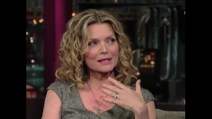 Letterman - Michelle Pfeiffer Cuts Al Pacino