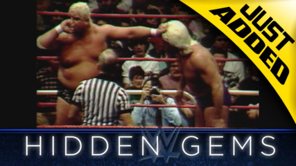 A vicious elbow from Dusty Rhodes sends Ric Flair reeling in rare Hidden Gem from 1985 (WWE Network Exclusive)