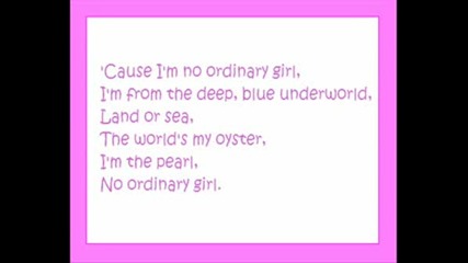 H2o - No Ordinary Girl * Lyrics