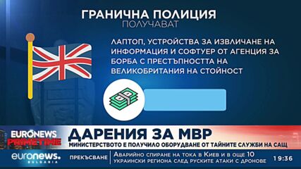 МВР е получило оборудване от тайните служби на САЩ