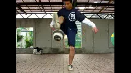 Yo - най - добрият футболен жонгльор 