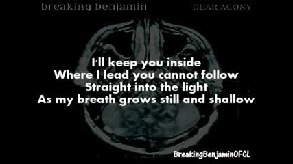 Breaking Benjamin - Into The Nothing (lyrics) 