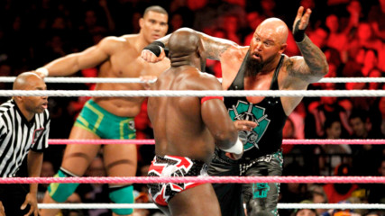 Jason Jordan, Apollo Crews & Titus O'Neil vs. Elias, Luke Gallows & Karl Anderson: Raw, Oct. 16, 2017