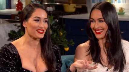The Bella Twins reminisce about their unique pets and childhood rodeo days on E!'s "Busy Tonight"