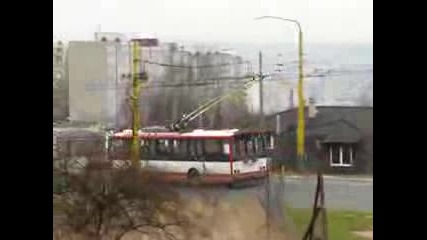 Тролейбус в гр.kosice 