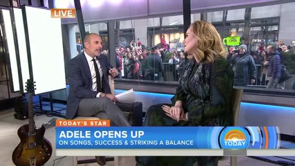 Adele interview on Today (25.11.2015)