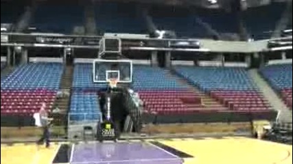Dude Perfect™ and Tyreke Evans 6 - From the Stands Shot